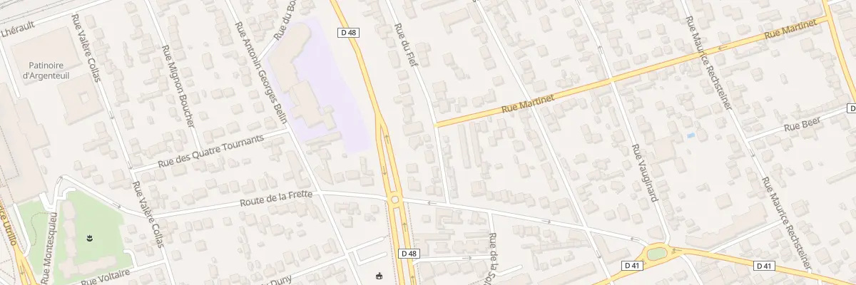 Plan du 7 Rue du Fief à Argenteuil