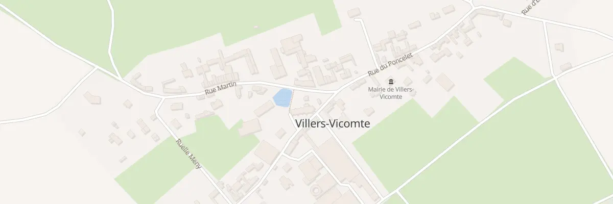 Plan du 1 Rue Martin à Villers-Vicomte