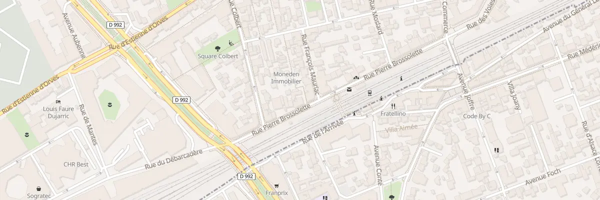 Plan du 48 Rue Pierre Brossolette à Colombes
