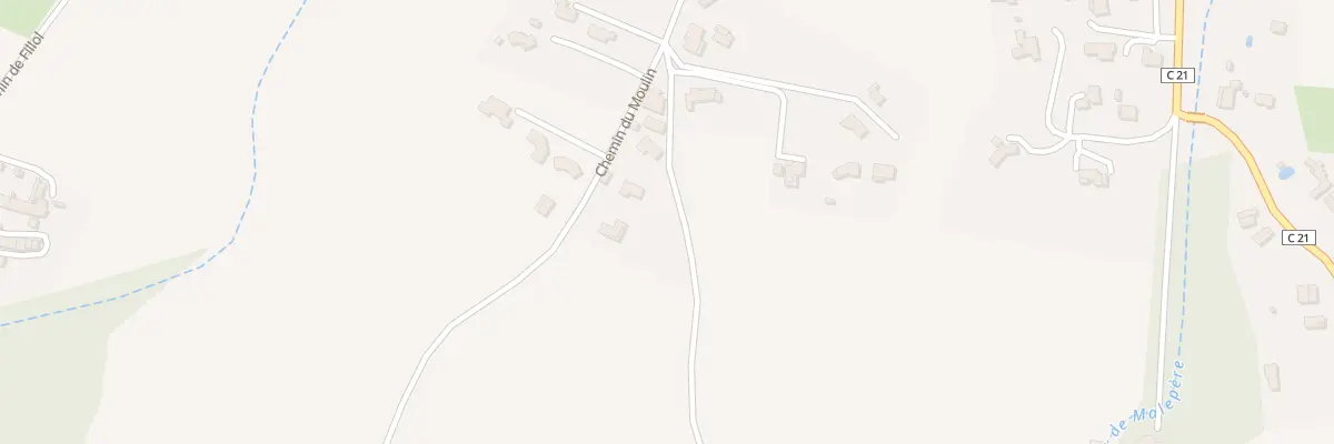 Plan du 7 Che du Moulin à Alairac