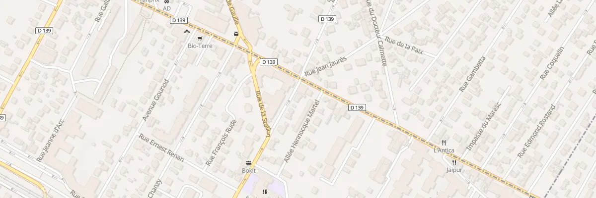Plan du 6 Rue du Sergent Hurteau à Franconville