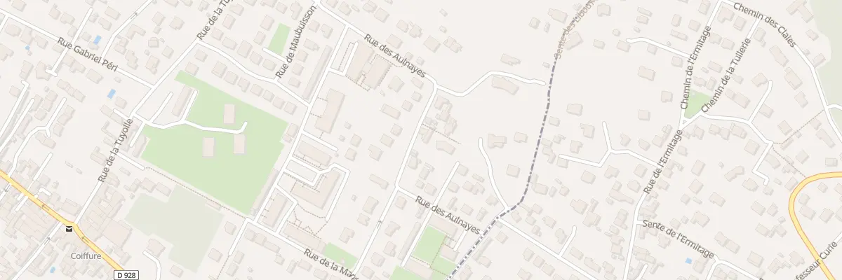 Plan du 28 Rue des Aulnays à Taverny
