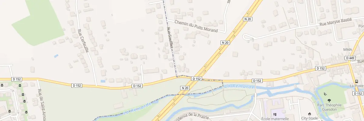 Plan du 88 Rue de la Libération à Arpajon