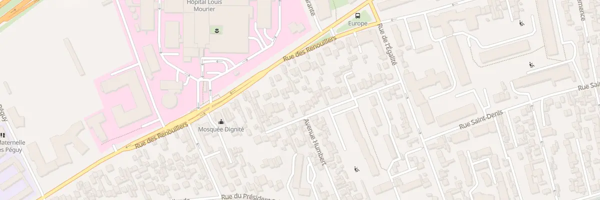 Plan du 38 Av des Renouilliers à Colombes