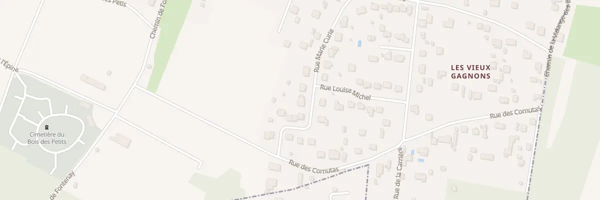 Plan du 6 Rue Marie Curie à Marcoussis