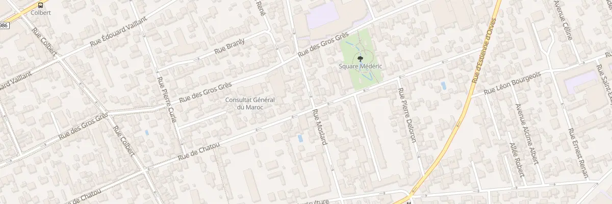 Plan du 66 Rue de Chatou à Colombes