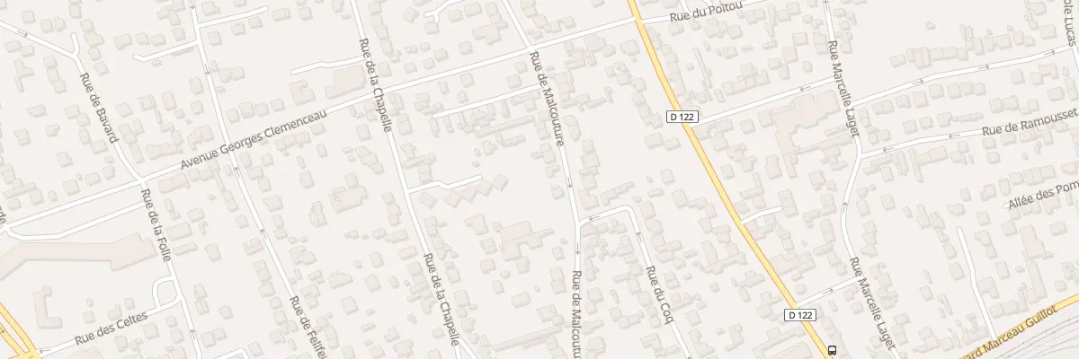 Plan du 53 Rue de Malcouture à Argenteuil