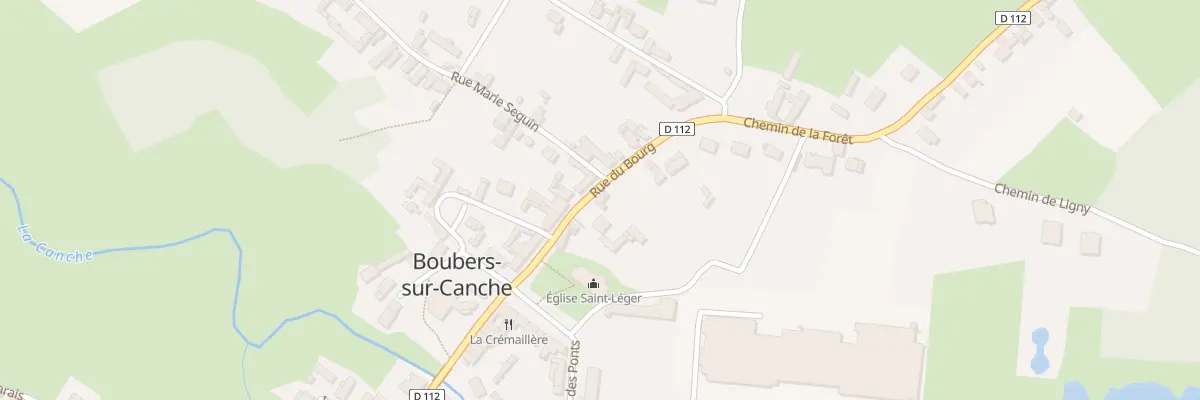Plan du 42 Rue du Bourg à Boubers-sur-Canche
