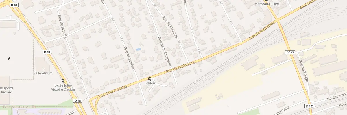 Plan du 4 Rue de la Chapelle à Argenteuil