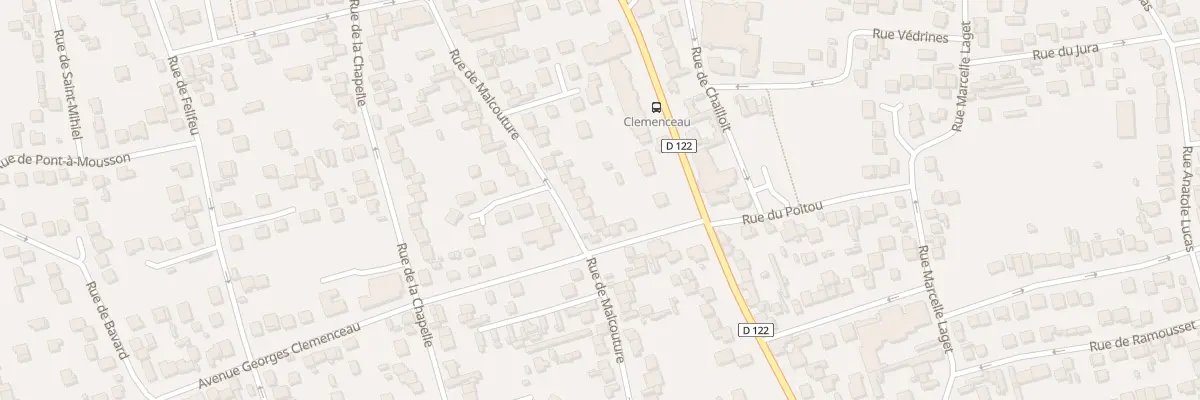 Plan du 72 Rue de Malcouture à Argenteuil