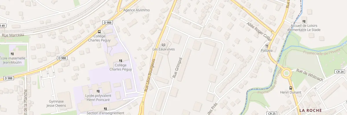 Plan du 27 Rue Léon Bourgeois à Palaiseau
