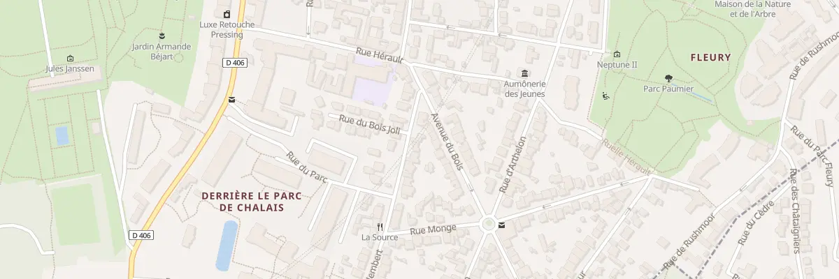 Plan du 5 Rue d’Alembert à Meudon