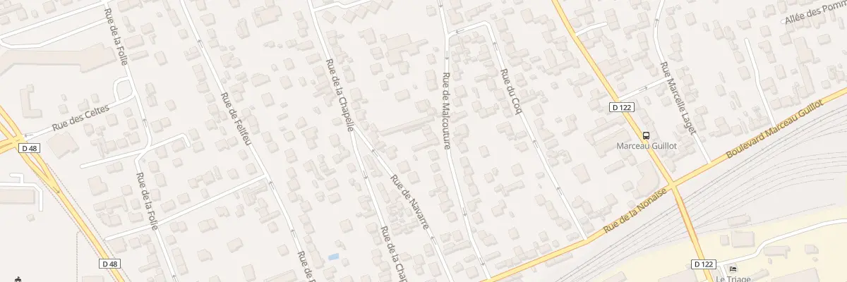 Plan du 25 Rue de Malcouture à Argenteuil