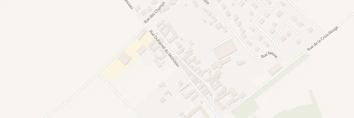 Plan du 12 Rue Duhamel du Monceau à Dadonville