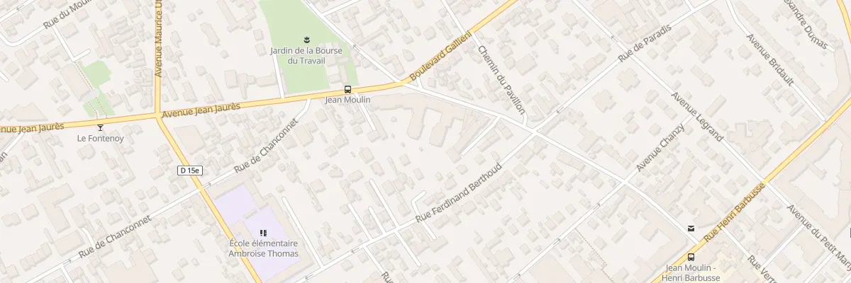 Plan du 37 Rue Jean Moulin à Argenteuil