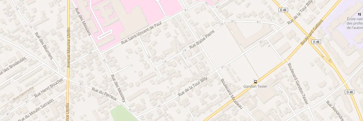 Plan du 23 Rue Blaise Pierre à Argenteuil