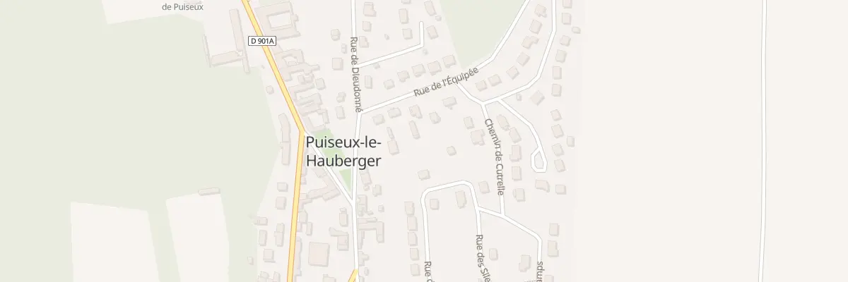 Plan du 24 Rue de l’Equipée à Puiseux-le-Hauberger