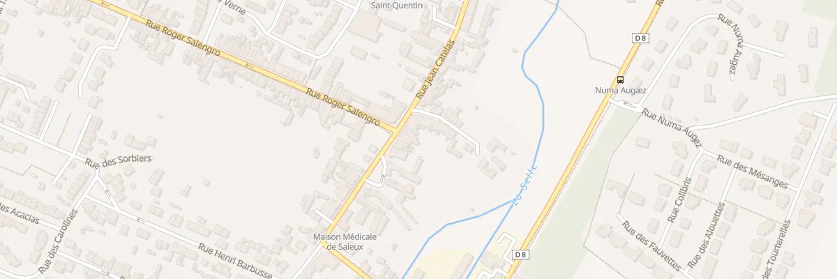 Plan du 106 Rue Jean Catelas à Saleux
