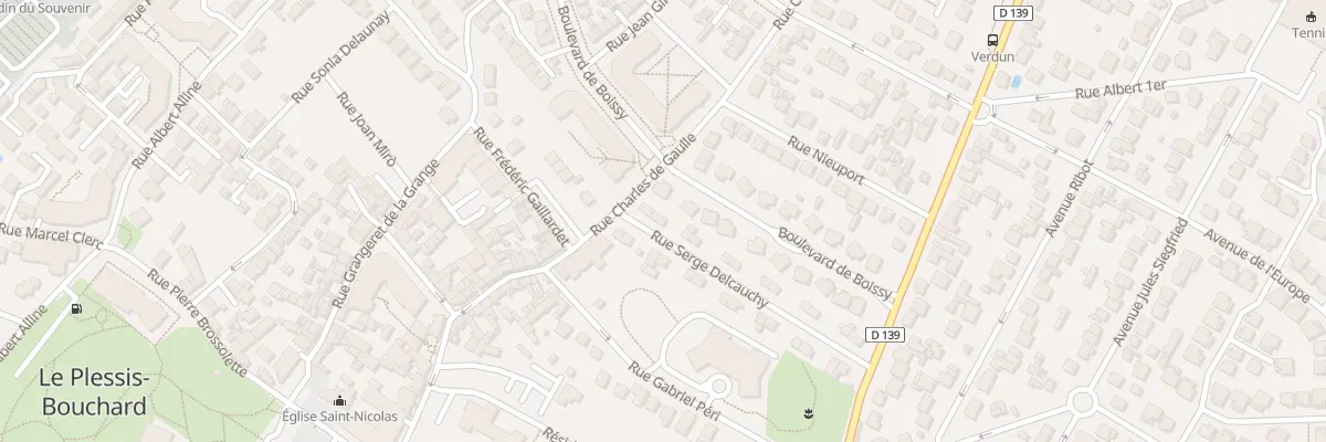 Plan du 3 Rue Serge Delcauchy au Plessis-Bouchard