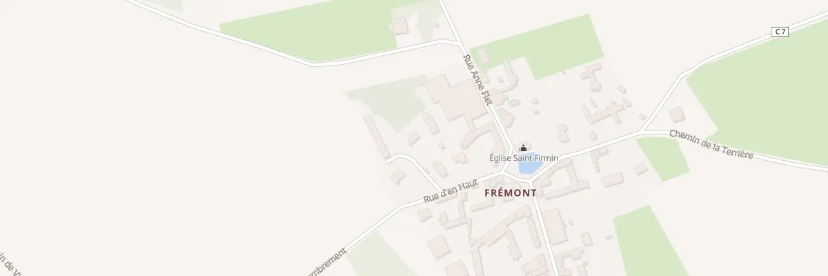 Plan du 4 Rue d’En Haut à Vaux-en-Amiénois