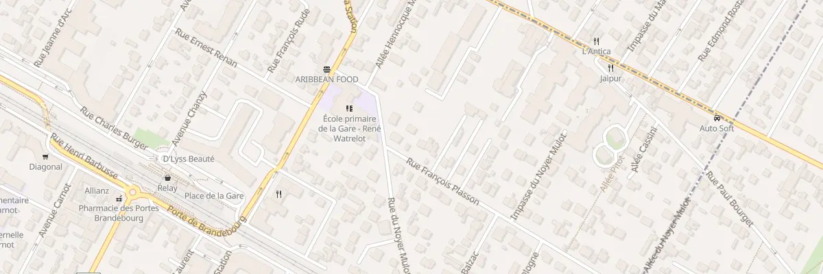 Plan du 1B Rue François Plasson à Franconville