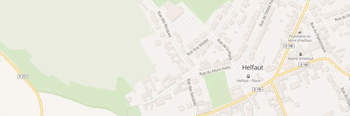 Plan du 149 Rue des Recques à Helfaut