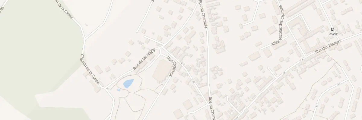 Plan du 22 Rue Engenest à Champagne-sur-Oise