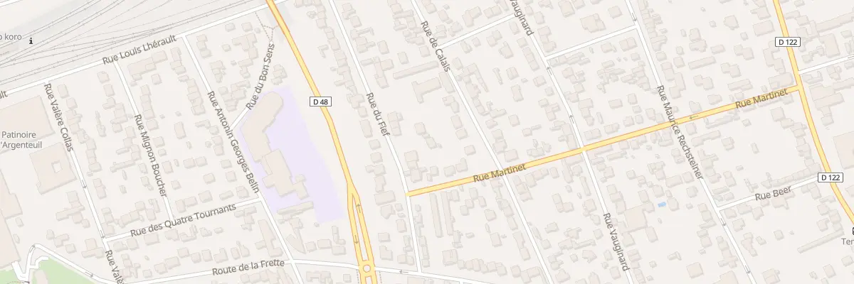 Plan du 14 Rue du Fief à Argenteuil