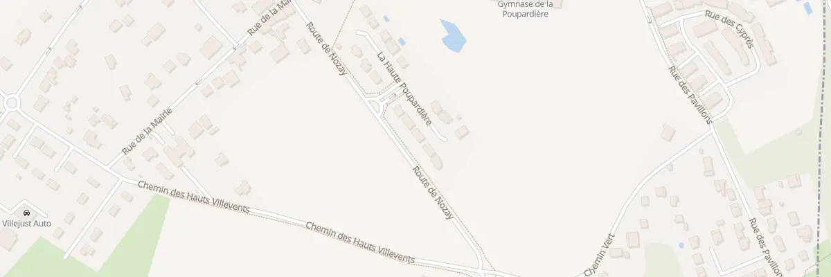 Plan du 14 La Haute Poupardiere à Villejust