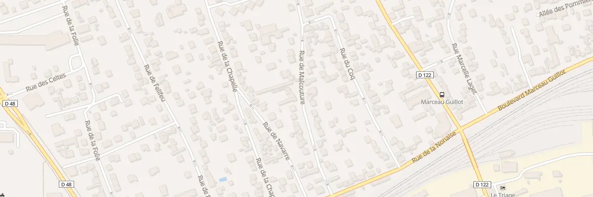 Plan du 23 Rue de Malcouture à Argenteuil