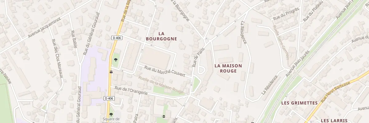 Plan du 120 Rue de Paris à Meudon