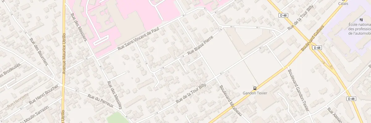 Plan du 13 Rue Blaise Pierre à Argenteuil