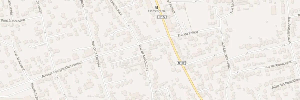 Plan du 64 Rue de Malcouture à Argenteuil
