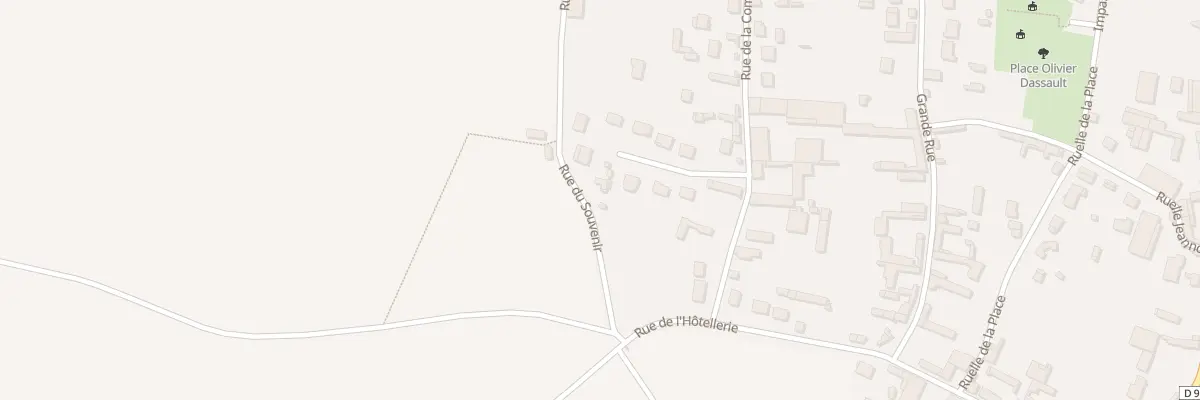Plan du 5 Rue du Souvenir à Haudivillers