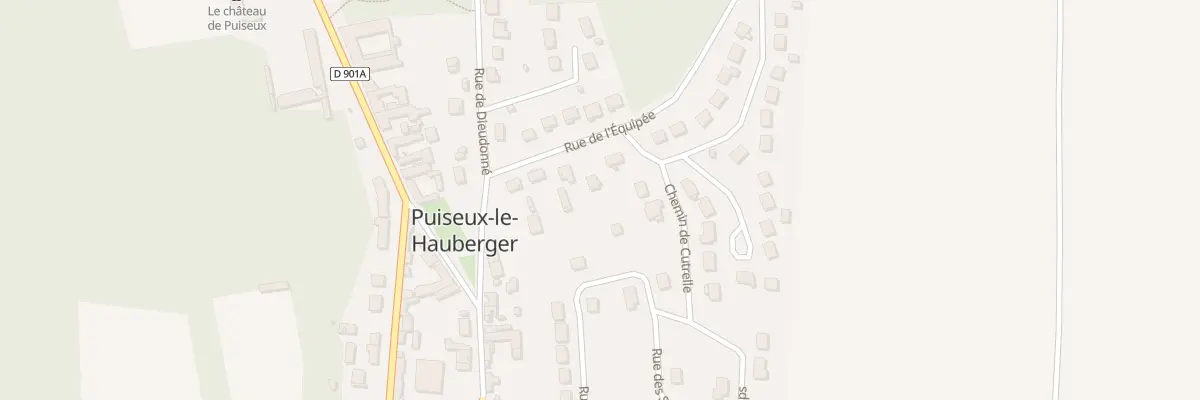 Plan du 26 Rue de l’Equipée à Puiseux-le-Hauberger