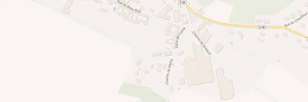 Plan du 10 Rue du Moulin Geffroy à Bonneuil-les-Eaux