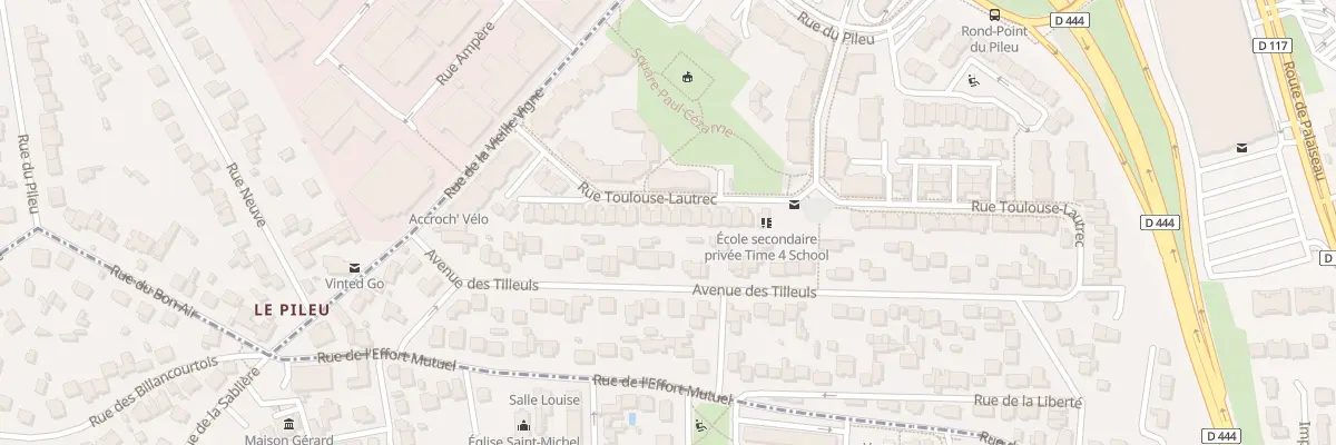 Plan du 51 Rue Toulouse Lautrec à Massy