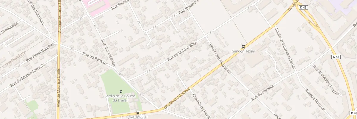 Plan du 119 Rue de la Tour Billy à Argenteuil