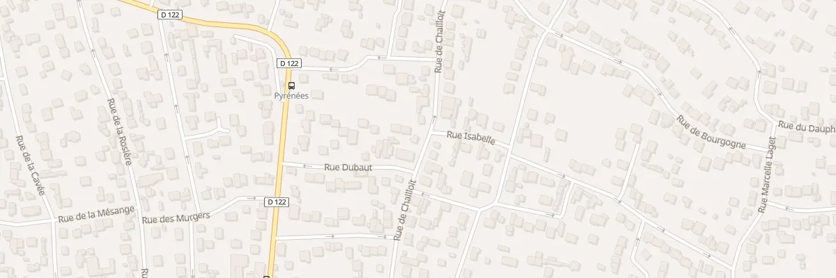 Plan du 105 Rue de Chailloit à Argenteuil