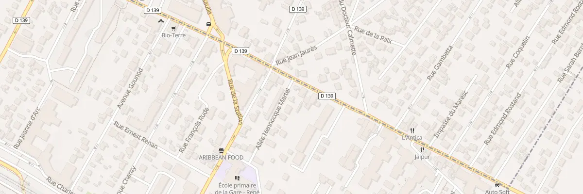 Plan du 12 Rue du Hennocque Martel à Franconville