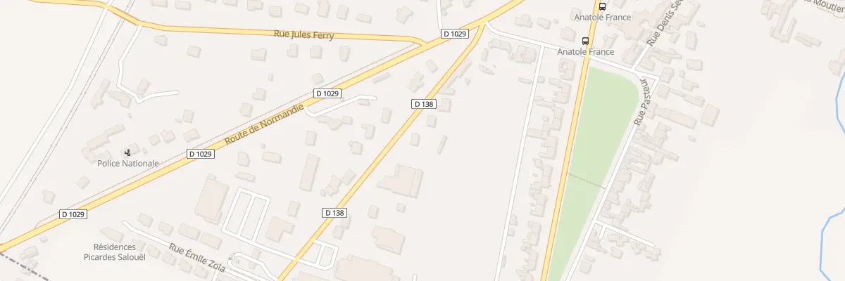 Plan du 9 Rue Victor Hugo à Salouël