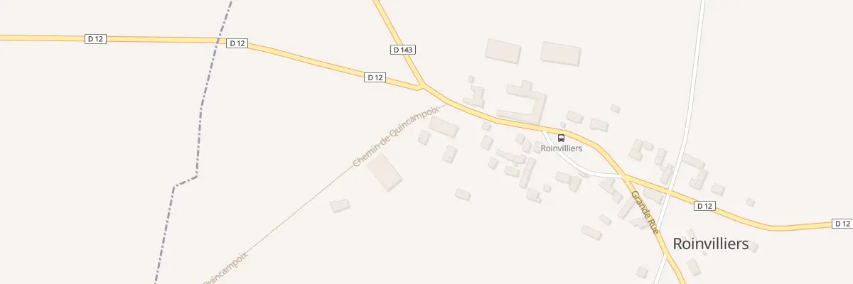 Plan du 5001A Le Village à Roinvilliers
