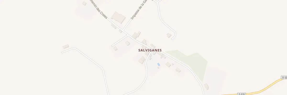 Plan du 5096 Salvigane à Roussennac