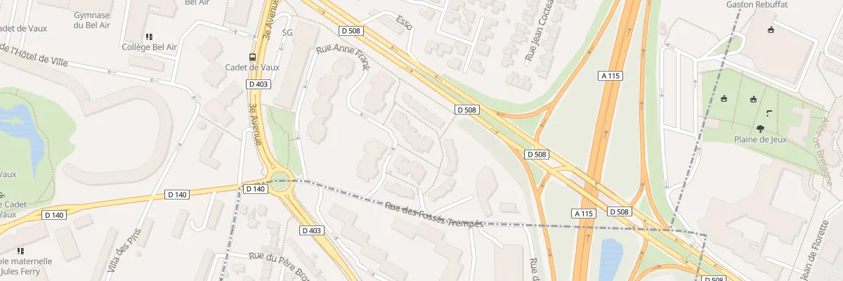 Plan du 21 Sq Andre Malraux à Franconville