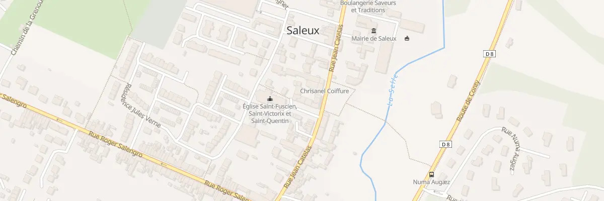 Plan du 5 Pl de la Libération à Saleux