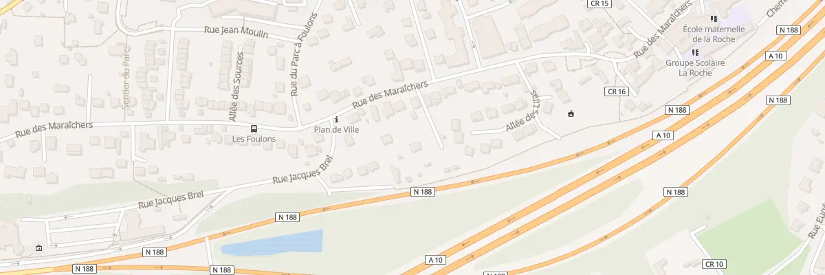 Plan du 60B Rue des Maraichers à Villebon-sur-Yvette