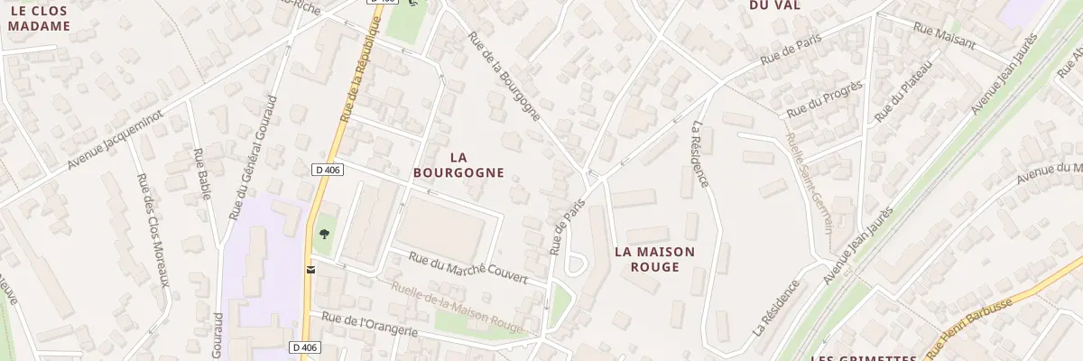 Plan du 108 Rue de Paris à Meudon