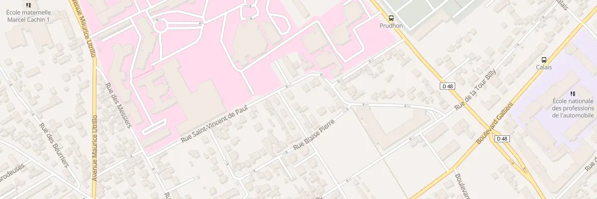 Plan du 14 Rue Touzelin à Argenteuil
