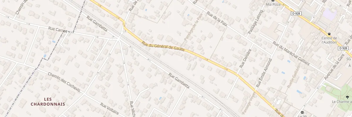 Plan du 159 Rue du Général de Gaulle à Saint-Leu-la-Forêt