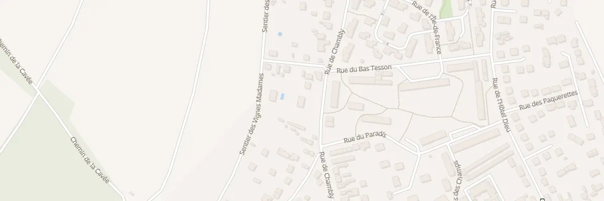 Plan du 39 Rue de Chambly à Champagne-sur-Oise